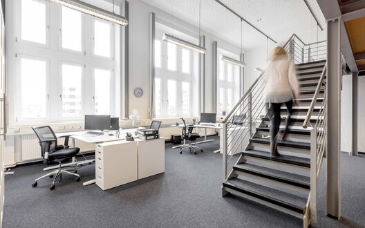 Bürogebäude von innen. | © BIS/ Antje Schimanke