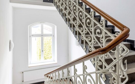 Treppenhaus eines Bürogebäudes | © BIS/ Antje Schimanke