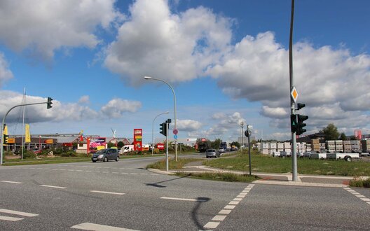 Straße mit Ampeln | © BIS Wirtschaftsförderung Bremerhaven