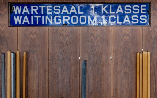 Der Wartesaal der 1. Klasse soll erhalten bleiben | © WFB/Björn Hake