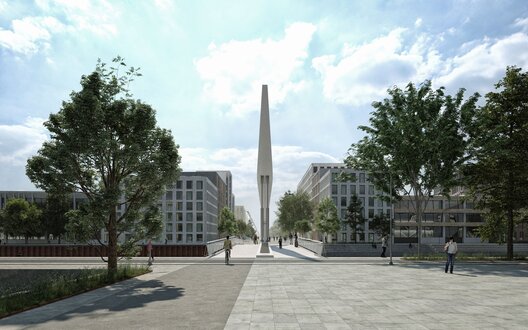 Die Werfthafenbrücke überzeugte im Wettbewerb wegen ihrer prägnanten Architektur, dem durchdachten Lichtkonzept und der technischen Umsetzung. Die Planungen sind jetzt beauftragt. Visualisierungen: Pantaingenieure-Neypartners | © PantaIngenieure-NeyPartners