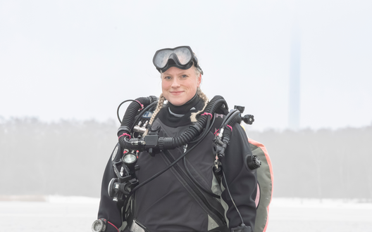 Tauchen ist für Pischyna ein Ausgleich zu ihrem anspruchsvollen Job | © WFB/Jens Lehmkühler