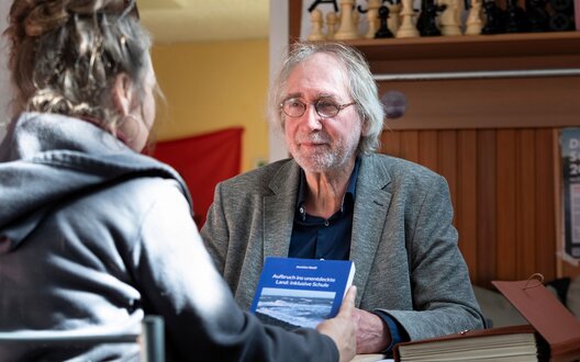 Joachim Wolff hat ein Buch über Integration geschrieben | © WFB/Cosima Hanebeck