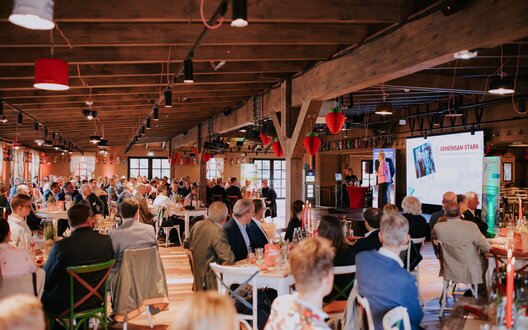 Rund 150 Unternehmerinnen und Unternehmer aus der Stadt Bremerhaven und dem Landkreis Cuxhaven nahmen teil  | © Landkreis Cuxhaven/J.Tiedemann