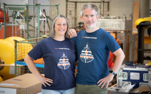 Dr. Julia Regnery und Dr. Marcel Nicolaus sind an der Expedition beteiligt