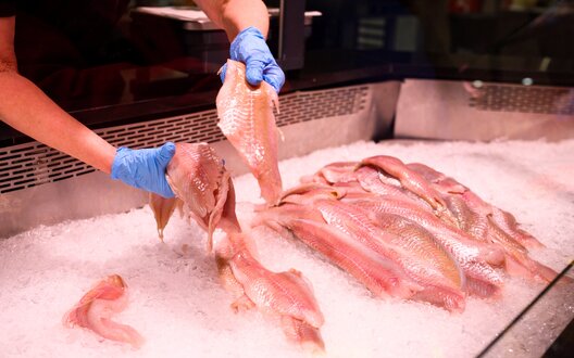 Im „Fisch 2000“ wird viel Wert auf Frische gelegt. | © WFB/Kerstin Rolfes