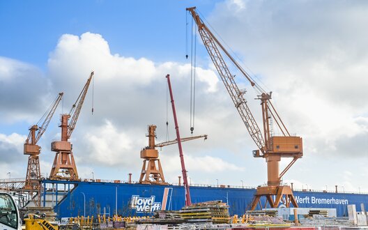 Die Lloyd Werft steigt ins Schiffsrecycling ein